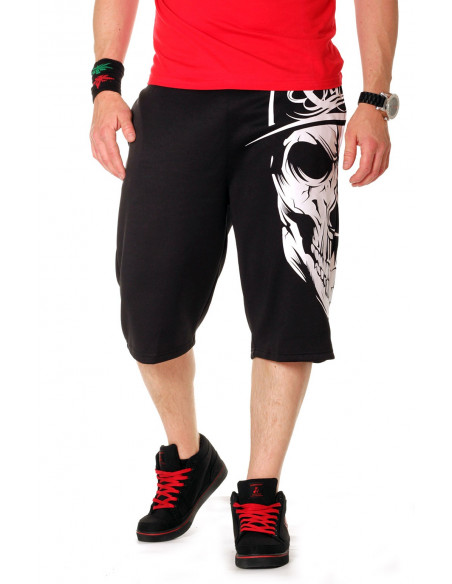 BSAT Cali Skull Shorts Black