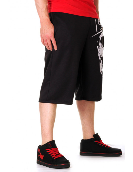 BSAT Cali Skull Shorts Black