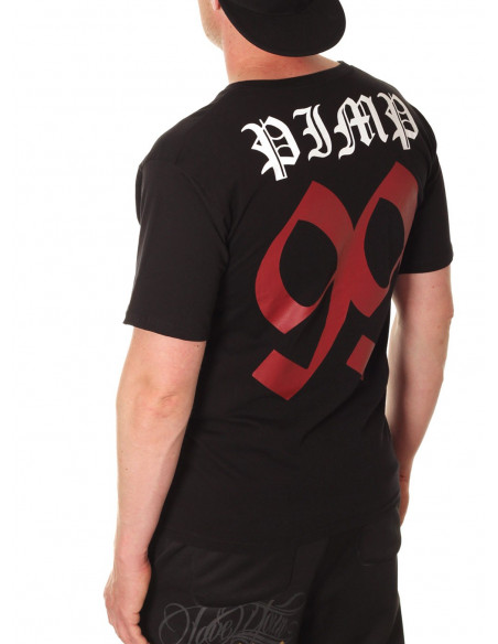 BSAT Pimpin Blk/Red/White Tee