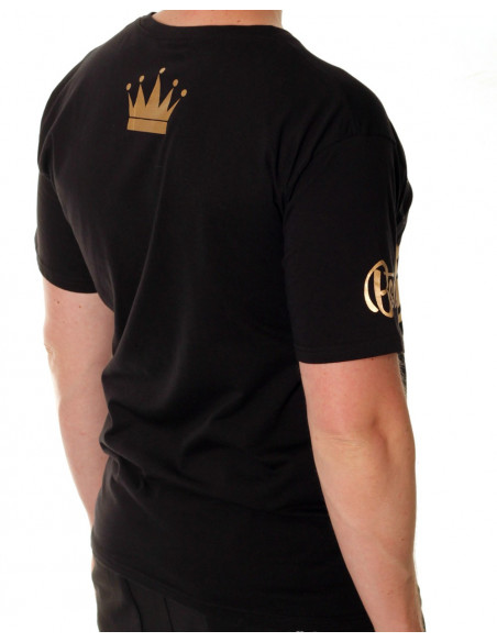 BSAT Hood Tee Black Gold