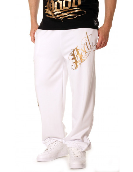 BSAT Golden Bronx Sweatpants White
