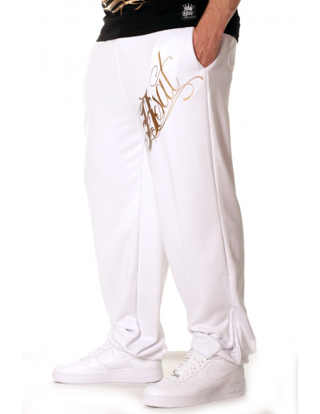 BSAT Golden Bronx Sweatpants White