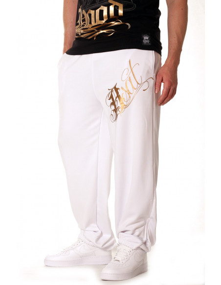 BSAT Golden Bronx Sweatpants White