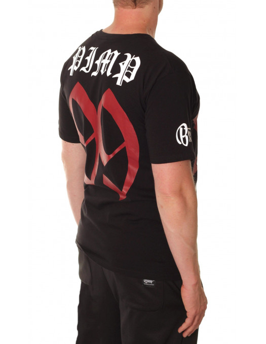 BSAT Pimpin Blk/Red/White Tee