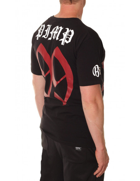 BSAT Pimpin Blk/Red/White Tee