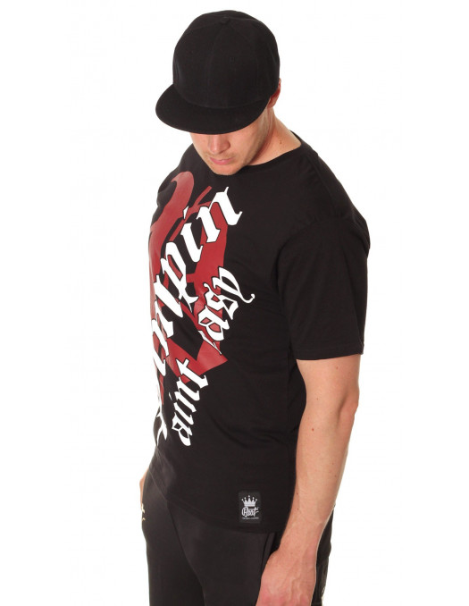 BSAT Pimpin Blk/Red/White Tee