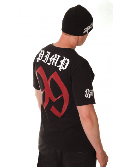 BSAT Pimpin Blk/Red/White Tee