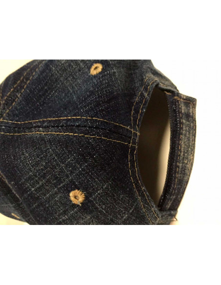 Los Angeles Denim Vintage Fashion Cap/Blue