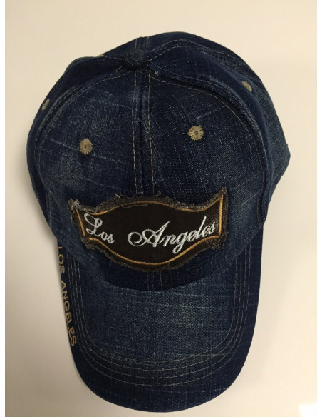 Los Angeles Denim Vintage Fashion Cap/Blue