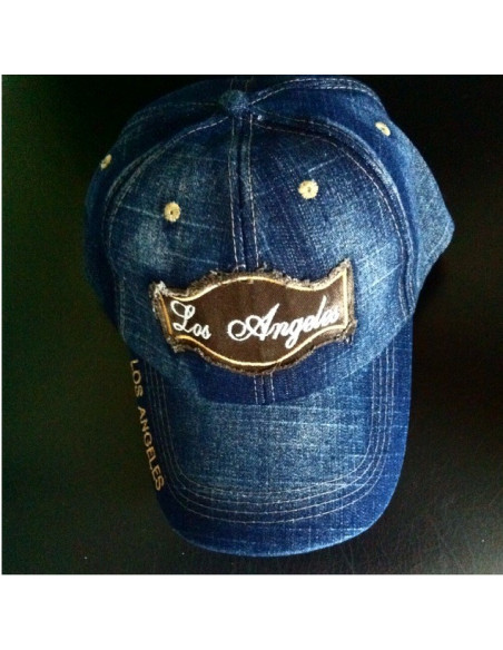 Los Angeles Denim Vintage Fashion Cap/Blue