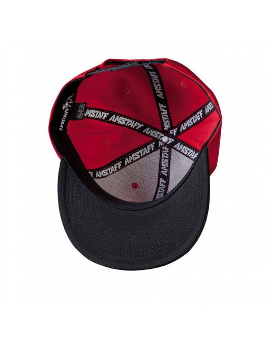 Timus Snapback Cap Red/Black