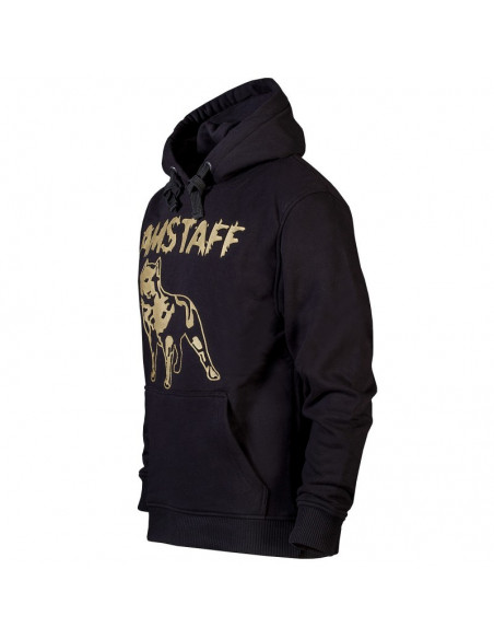 Amstaff Logo Hoodie Black/Gold