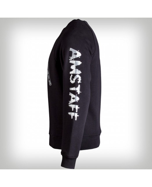 Amstaff Logo Sweater Black/Silver