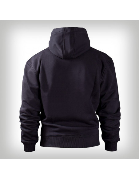 Amstaff Logo Hoodie Black/Silver