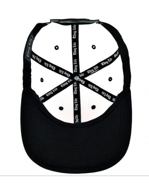 Thug Life Compton White snapback cap