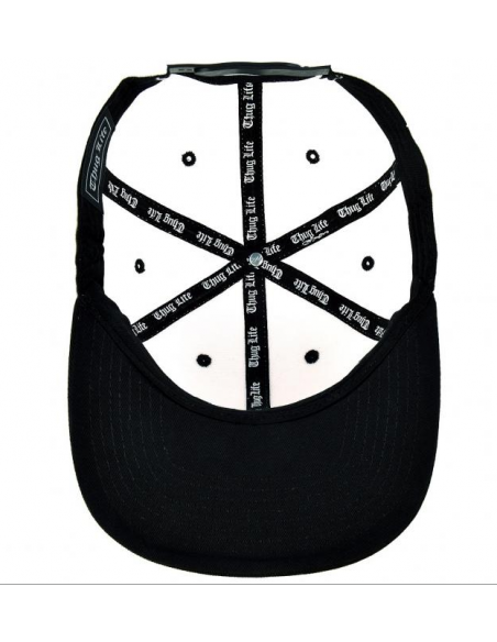 Thug Life Compton White snapback cap