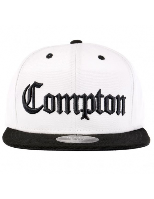Thug Life Compton White snapback cap