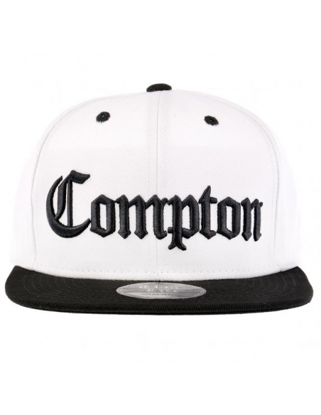 Thug Life Compton White snapback cap