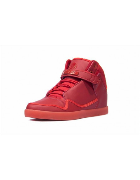 Cultz Hi-top Red Sleek sneaker