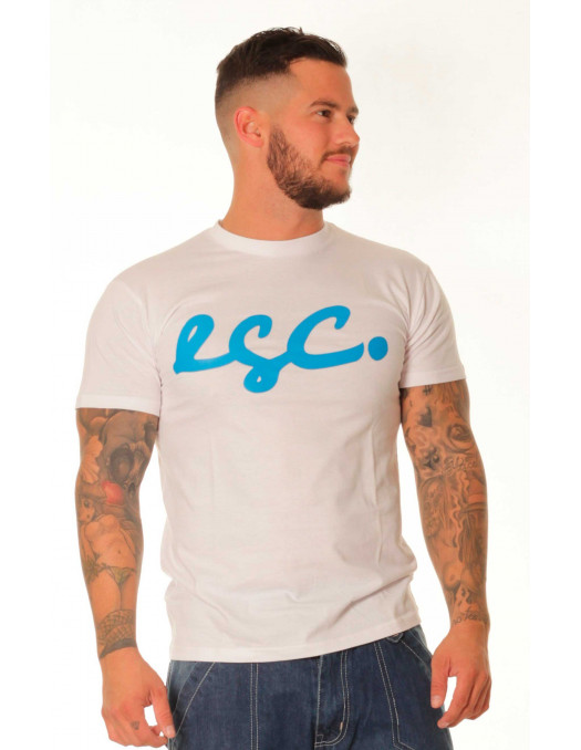 Escobar T-Shirt White/Blue