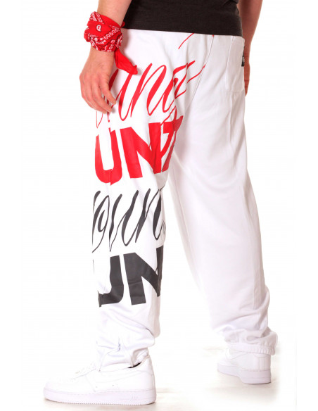 BSAT Young Gunz Sweatpants White