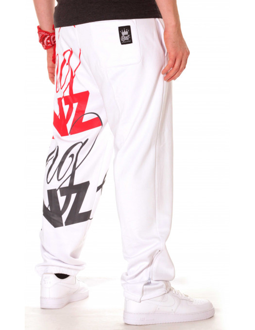 BSAT Young Gunz Sweatpants White