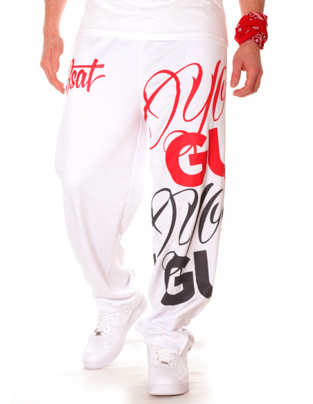 BSAT Young Gunz Sweatpants White