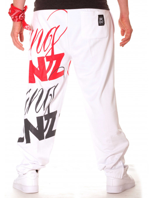 BSAT Young Gunz Sweatpants White