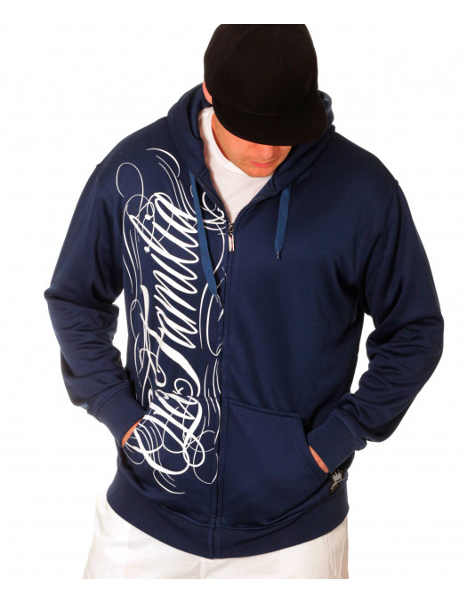 BSAT La Familia ZipHoodie Royal Blue