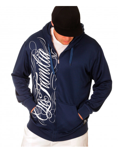 BSAT La Familia ZipHoodie Royal Blue