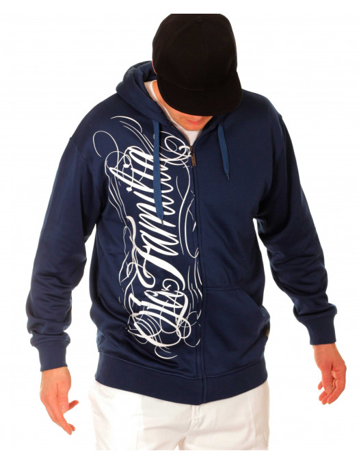 BSAT La Familia ZipHoodie Royal Blue