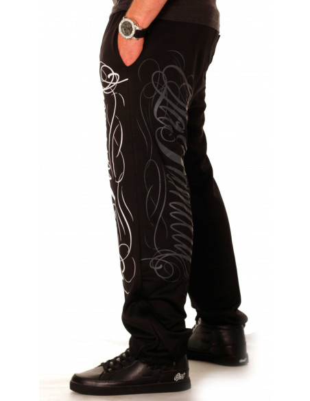 BSAT La Familia Sweatpants Black