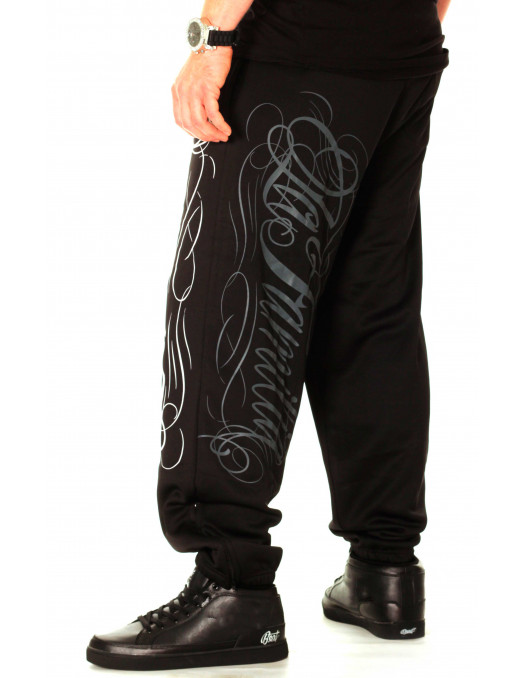 BSAT La Familia Sweatpants Black