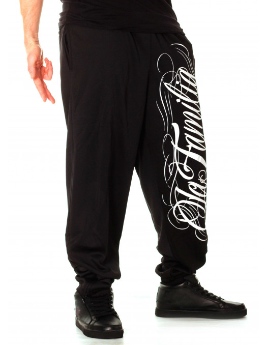 BSAT La Familia Sweatpants Black