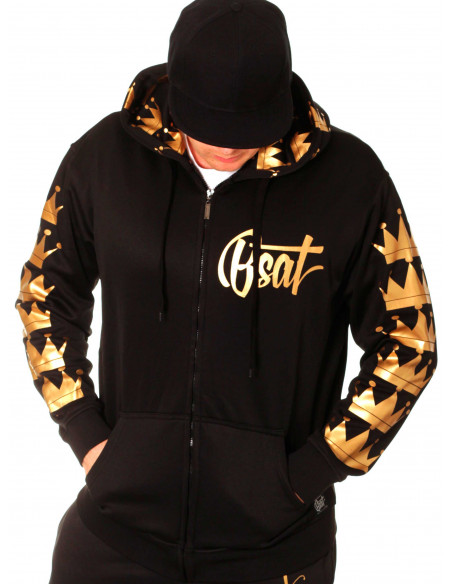 BSAT Golden Bronx ZipHoodie