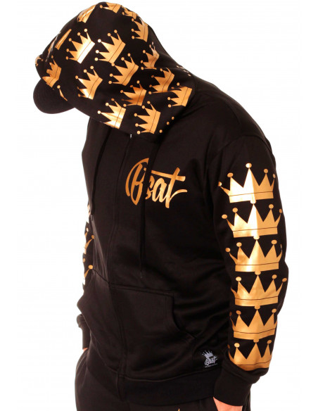 BSAT Golden Bronx ZipHoodie
