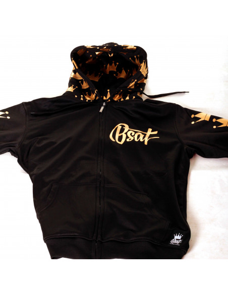 BSAT Golden Bronx ZipHoodie