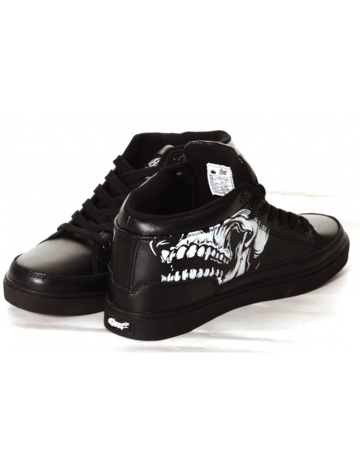 BSAT Big Skull Black Sneaker