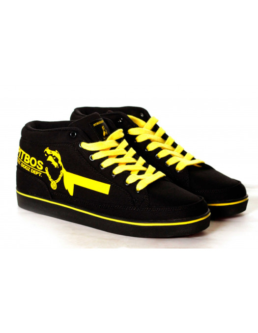 Doggz Dept. Black/Yellow Sneakers...