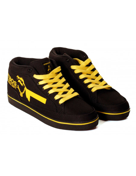 Doggz Dept. Black/Yellow Sneakers from Pitbos5.515
