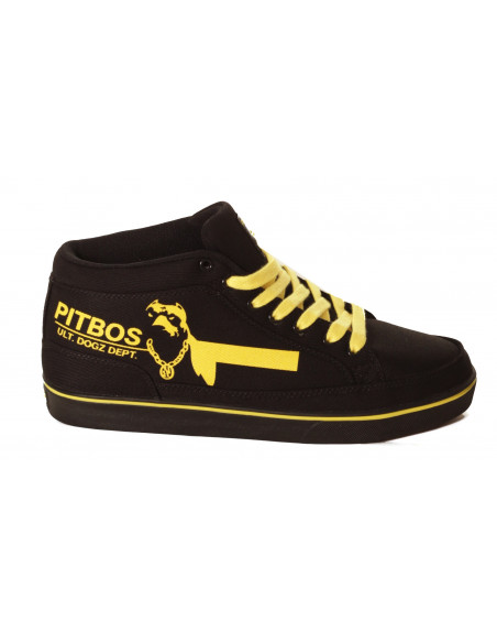 Doggz Dept. Black/Yellow Sneakers from Pitbos5.515