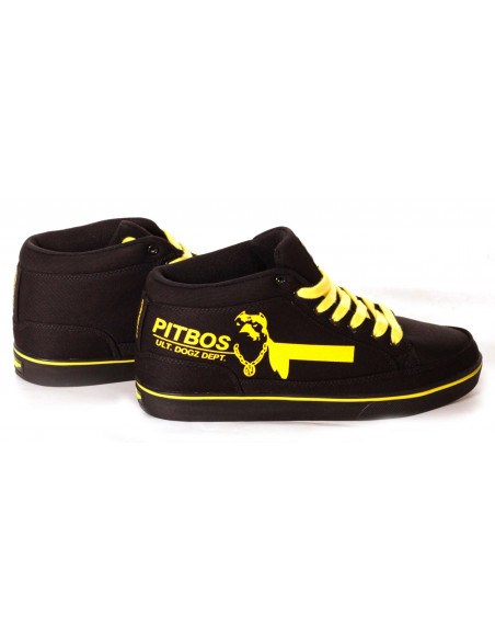 Doggz Dept. Black/Yellow Sneakers from Pitbos5.515