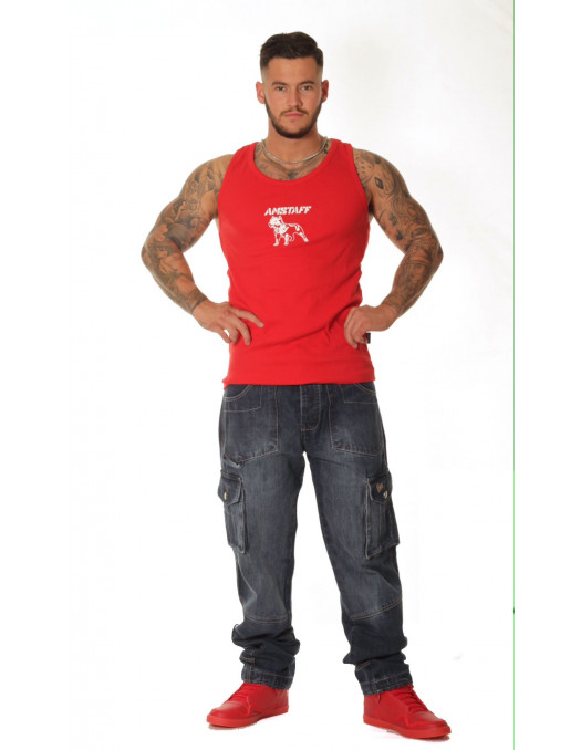 Amstaff Tank Top Red