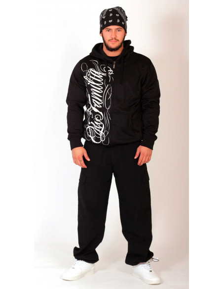 BSAT La Familia ZipHoodie Black