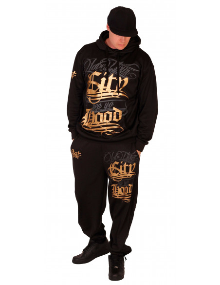 BSAT Hood Black Hoodie