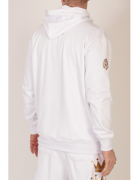 BSAT Hood White Hoodie