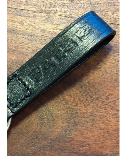 FAT313 Leather Keychain Embossed Logo...