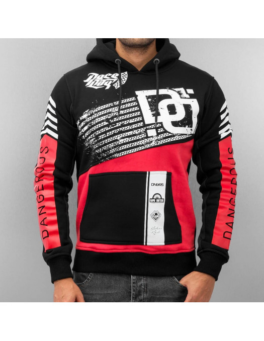 DNGRS Race Hoodie Black