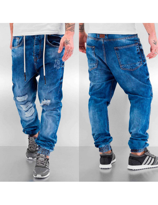 Just Rhyse Luke Antifit Jeans Dark Blue
