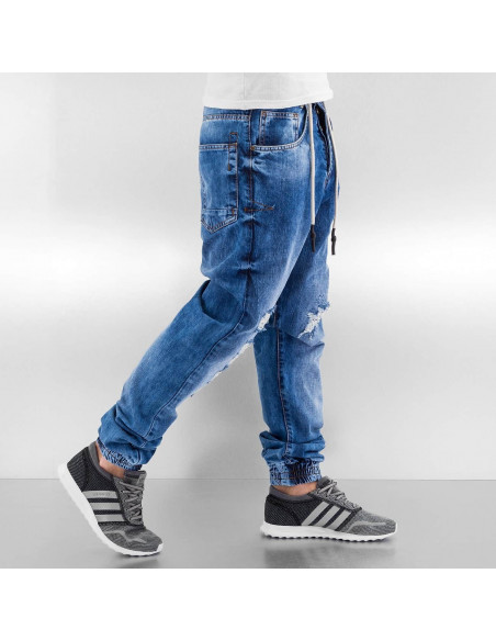 Just Rhyse Luke Antifit Jeans Dark Blue